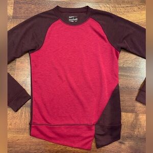 Outdoor Research Cedarosa Crewneck Wool Blend Pullover Burgundy Pink Women’s XS